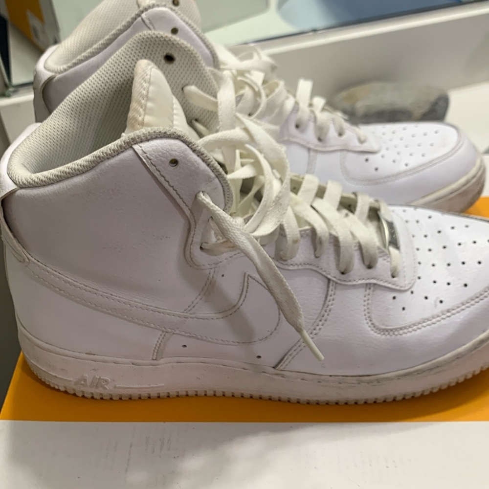 Air Force 1 High 07 without strap size 10.5 moving sale